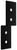 National Hardware N800-204 Stud-Plate Tie, 10 in L, 3 in W, Steel, Storm Shine Powder-Coated [SKU: ORG2051928]