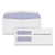 1099 Double Window Envelope, Commercial Flap, Gummed Closure, 3.75 x 8.75, White, 24/Pack [SKU: TOP22223]
