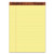 The Legal Pad" Ruled Perforated Pads, Wide/Legal Rule, 50 Canary-Yellow 8.5 x 11.75 Sheets, Dozen [SKU: TOP7532]