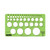 Templates, 39 Circles, 4 x 7.25, Green [SKU: STD977101EA]