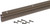 M-D 05173 Door Sweep, 36 in L, Aluminum Flange, Vinyl Insert [SKU: ORG4805008]