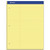 Double Sheet Pads, Pitman Rule Variation (Offset Dividing Line - 3" Left), 100 Canary-Yellow 8.5 x 11.75 Sheets [SKU: TOP20245]