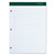 Double Docket Ruled Pads with Extra Sturdy Back, Medium/College Rule, 100 White 8.5 x 11.75 Sheets [SKU: TOP63384]