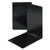 Prong Fastener Premium Pressboard Report Cover, Two-Piece Prong Fastener, 3" Capacity, 8.5 x 14, Black/Black [SKU: SMD81132]