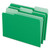 Colored File Folders, 1/3-Cut Tabs: Assorted, Legal Size, Green/Light Green, 100/Box [SKU: PFX15313BGR]