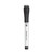 Medium Point Low-Odor Dry-Erase Markers with Erasers, Medium Bullet Tip, Black, Dozen [SKU: UBR2922U0012]