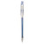 G-TEC-C Ultra Gel Pen, Stick, Extra-Fine 0.4 mm, Blue Ink, Clear Barrel, Dozen [SKU: PIL35492]