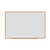 Dry-Erase Board, Melamine, 72 x 48, White, Oak-Finished Frame [SKU: UNV43621]