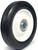 DH CASTERS W-MH06112B5W Hub Wheel, Medium-Duty, Rubber [SKU: ORG5147731]