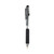 WOW! Gel Pen Bonus Pack, Retractable, Medium 0.7 mm, Black Ink, Clear/Black Barrel, 24/Pack [SKU: PENK437ASW2]