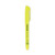 Pocket Highlighters, Fluorescent Yellow Ink, Chisel Tip, Yellow Barrel, Dozen [SKU: UNV08851]