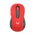 Signature M650 Wireless Mouse, Large, 2.4 GHz Frequency, 33 ft Wireless Range, Right Hand Use, Red [SKU: LOG910006358]