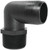 GREEN LEAF EL1010P Hose to Pipe Elbow, Polypropylene, Black [SKU: ORG1941897]