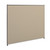 Verse Office Panel, 48w x 42h, Gray [SKU: BSXP4248GYGY]