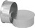 Imperial GV0733 End Cap, 4 in Dia, Galvanized [SKU: ORG1488675]