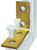 SuperStrut 200 ZAB205-10 Angle Bracket Fitting, Plastic, Gold, Galvanized [SKU: ORG2015725]