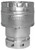 AmeriVent 4EIX6 Increaser, 4 x 6 in Connection, Aluminum/Steel [SKU: ORG7186273]