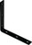National Hardware 1151BC Series N351-468 Corner Brace, 10-1/4 in L, 1-1/2 in W, 10-1/4 in H, Steel, Powder-Coated [SKU: ORG0103986]