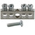 Square D PK4GTACP Ground Bar Kit, 4 -Terminal, Aluminum [SKU: ORG6032833]