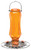 Perky-Pet 8135-2 Bird Feeder, Carnival Glass Vintage, 16 oz, 4-Port/Perch, Glass, Orange, 11-3/4 in H [SKU: ORG2277846]