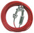 Boss Pet PDQ Q3520SPG99 Tie-Out with Spring, 20 ft L Belt/Cable, For: Large Dogs up to 60 lb [SKU: ORG1867670]