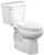American Standard Colony 751CA001.020 Complete Toilet, Elongated Bowl, 1.6 gpf Flush, 12 in Rough-In, 15 in H Rim, White [SKU: ORG0073635]