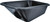 Vulcan 34572 Wheelbarrow Tray, Polymer, Black, For 8 cu-ft Wheelbarrow [SKU: ORG6910442]