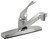 Boston Harbor PF8101A Kitchen Faucet, 1.8 gpm, 2-Faucet Hole, Plastic, Chrome Plated, Deck Mounting, Lever Handle [SKU: ORG9437849]