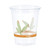 Bare Eco-Forward RPET Cold Cups, 12 oz to 14 oz, Leaf Design, Clear, Squat, 50/Pack [SKU: DCCRTP12BAREPK]