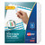 Print and Apply Index Maker Clear Label Dividers, Extra Wide Tab, 5-Tab, White Tabs, 11.25 x 9.25, White, 1 Set [SKU: AVE11438]