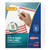 Print and Apply Index Maker Clear Label Dividers, Extra Wide Tab, 8-Tab, 11.25 x 9.25, White, 1 Set [SKU: AVE11439]