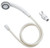 Boston Harbor Hand-Held Shower Head, 1.75 (6.6) 80 gpm (L/MIN) psi, 1/2-14 NPT Connection, Threaded, PVC, White [SKU: ORG8531915]
