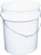 ENCORE Plastics 51677 Paint Pail, 5 gal Capacity, HDPE, White [SKU: ORG5072012]
