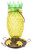 Perky-Pet 9110-2 Top-Fill Bird Feeder, Pineapple Top, 28 oz, Nectar, 5 -Port/Perch, Glass/Plastic, 10.63 in H [SKU: ORG1226869]