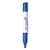 Intensity Low Odor Chisel Tip Dry Erase Marker, Broad Chisel Tip, Blue, Dozen [SKU: BICGDEM11BE]