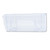 Magnetic DocuPocket Wall File, Legal/Letter Size, 15" x 3" x 6.38", Clear [SKU: DEF50101]