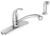Moen Adler Series 87604 Kitchen Faucet, 1.5 gpm, 4-Faucet Hole, Brass/Metal, Chrome Plated, Deck Mounting, Lever Handle [SKU: ORG7345010]
