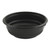 MicroRaves Incredi-Bowl Base, 16 oz, 5.75" Diameter x 2.02"h, Black, Plastic, 250/Carton [SKU: ANZ4605816]