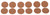 ProSource FE-50702-PS Furniture Pad, Cork, Brown, 1 in Dia, 5/64 in Thick, Round [SKU: ORG3815669]