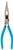 CHANNELLOCK E388 Nose Plier, 7.45 in OAL, Blue/Red Handle, Comfort-Grip Handle, 0.7 in W Jaw, 2.6 in L Jaw [SKU: ORG7133101]