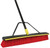 Quickie Bulldozer 635SU 2-in-1 Squeegee Push Broom, 24 in Sweep Face, 3-1/8 in L Trim, PET/Polypropylene Bristle [SKU: ORG4906293]