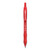 Profile Gel Pen, Retractable, Medium 0.7 mm, Red Ink, Translucent Red Barrel, Dozen [SKU: PAP2095463]