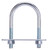 ProSource LR364 U-Bolt, 5/16 in Thread, 1-1/2 in L Thread, Steel, Zinc [SKU: ORG0641670]