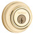 Kwikset 99850-071 Deadbolt, 1 Grade, K4 Key, Metal, Polished Brass, 2-3/8 to 2-3/4 in Backset, KW1 Keyway [SKU: ORG0362509]