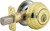 Kwikset 99800-120 Deadbolt, 1 Grade, K4 Key, Metal, Polished Brass, 2-3/8 to 2-3/4 in Backset, KW1 Keyway [SKU: ORG6599203]