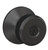 KNOB KEYED BOWERY MATTE BLACK [SKU: ORG3333309]