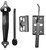 LATCH THUMB ORNAMENTAL BLK 6IN [SKU: ORG9444571]