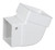 ELBOW CONTEMP SQ VINYL WHT 2IN [SKU: ORG9692823]