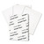 Digital Vellum Bristol White Cover, 67 Lb Bristol Weight, 8.5 X 11, Vellum White, 250/Pack [SKU: SGH016000]