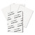 Digital Index White Card Stock, 92 Bright, 90 Lb Index Weight, 8.5 X 11, White, 250/Pack [SKU: SGH015101]